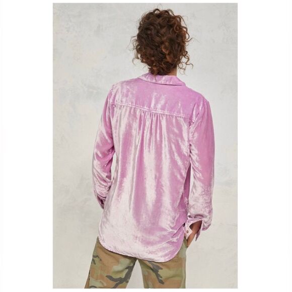 PILCRO
The Hadley Relaxed Buttondown Shirt :
Velvet Edition; Size 4 - Picture 5 of 11